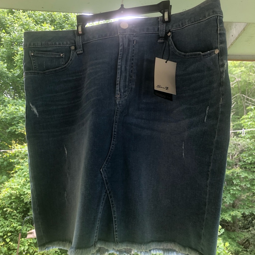 Seven7 Jean skirt
